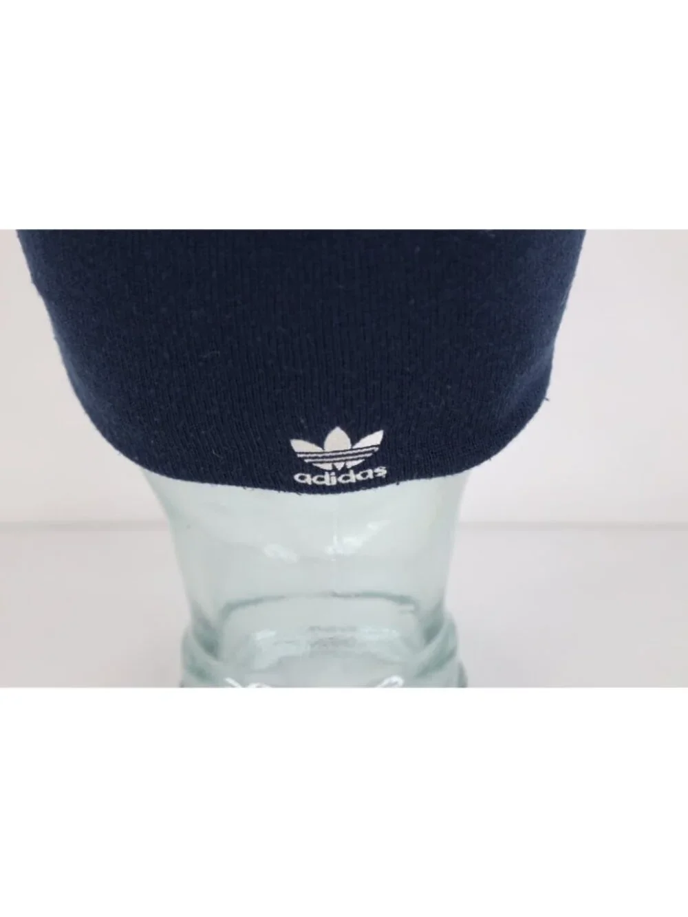 Vintage Y2K Adidas Jumbo Print Reversible Notre Dame University Knit Beanie Hat